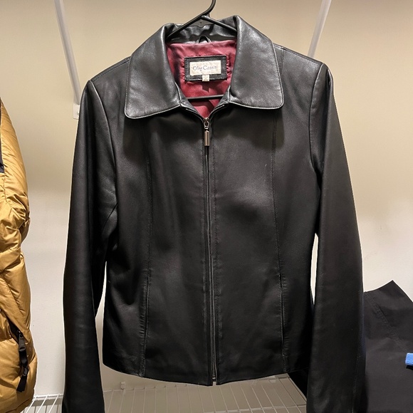 Oleg Cassini Genuine leather jacket - Picture 1 of 7